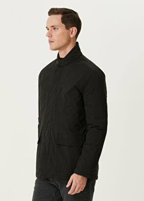 Beymen Club Black Inner Vest Detailed Puff Coat - 4