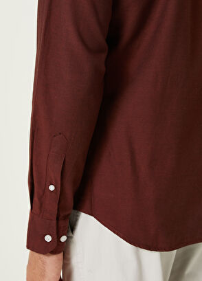 Beymen Club Slim Fit Tile Oxford Shirt - 7