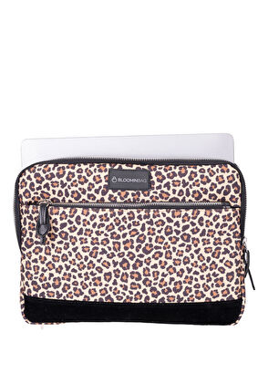 Bloominbag Earthy Leopard 14'' Laptop / Macbook Kılıfı - 5