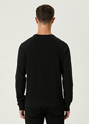 Beymen Club Siyah Çift Dokulu Uzun Kollu T-shirt - 5