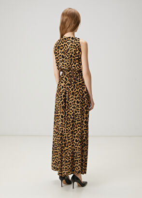Beymen Club Leopar Desenli Maksi Tulum - 5