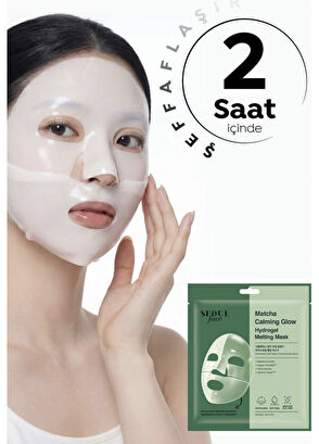 Dermal Seoul Face Matcha Soothing Glow Hydroid 3-Pack Paper Face Mask 34 gr - 5