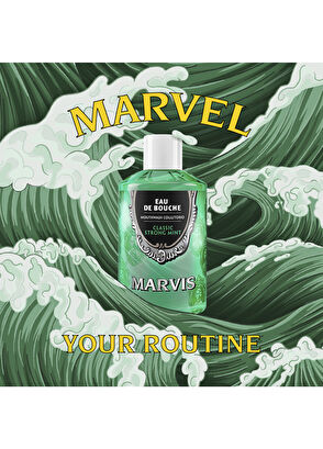 Marvis Classic Strong Mint Mouthwash 400 ml - 4
