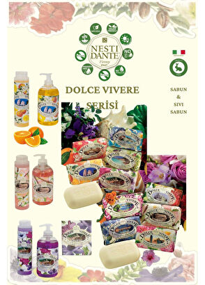 Nesti Dante Dolce Vivere Portofino Arındırıcı Vegan Bakım Banyo ve Duş Jeli 300 ml - 7