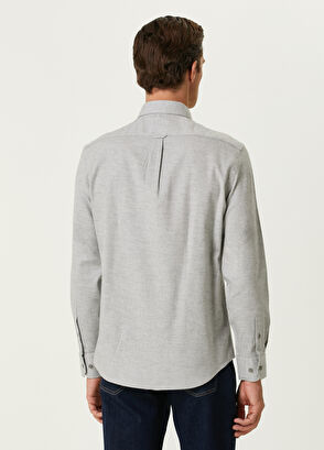Beymen Club Comfort Fit Açık Gri Gömlek - 5