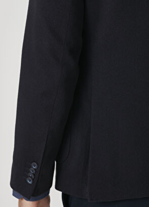 Beymen Club Navy Blue Premium Cashmere Jacket - 7