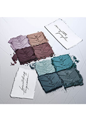 Yves Saint Laurent Couture Mini Clutch FarPaleti Magnetic Purple - 3