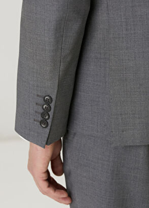 Beymen Club Anthracite Wool Blend Suit - 8