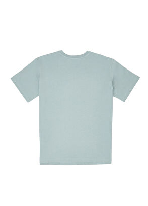 Beymen Club Mint Stone Goose Logo Printed T-Shirt - 6