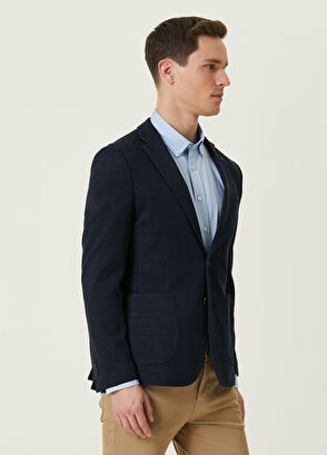 Beymen Club Lacivert Örme Ceket - 4