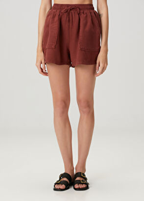 Beymen Club Bordo Keten Şort - 3