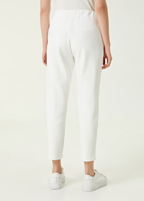 Beymen Club Beyaz Gold Varak Baskılı Eşofman Altı - 5