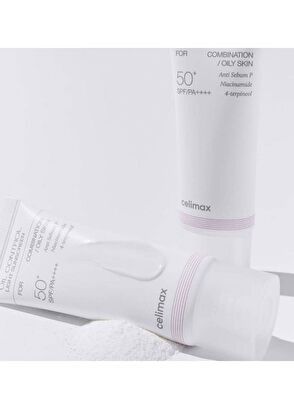 Celimax Oil Control Light Sunscreen SPF50+ Yağlı Ciltler İçin Sebum Kontrolü Güneş Kremi 40 ml - 7