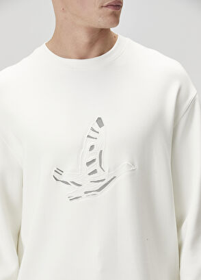 Beymen Club Kırık Beyaz Sweatshirt - 6
