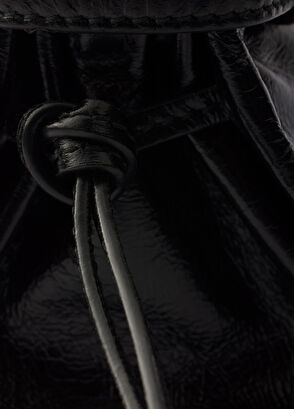 Prada Bonnie Siyah Deri Kadın Mini El Çantası - 5