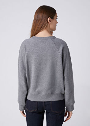 Beymen Club Grey Melange Sweatshirt - 7