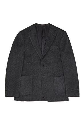 Beymen Club Premium Anthracite Cashmere Jacket - 10