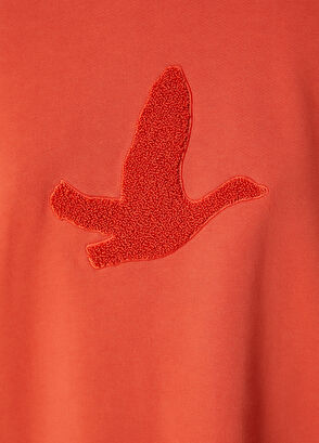 Beymen Club Kiremit Kapüşonlu Logolu Sweatshirt - 5