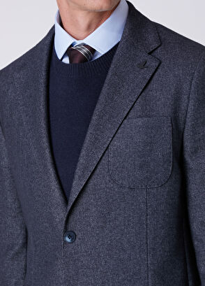 Beymen Club Anthracite Wool Wool Wool Jacket - 6