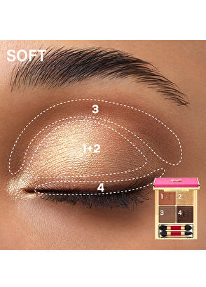 Carolina Herrera Eyeconica Eyeshadow Quad - Harmony Red Affair - 5