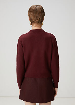 Beymen Club Bordo Yün Kazak - 5