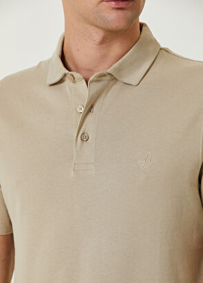 Beymen Club Comfort Fit Mink Polo Collar T-shirt - 6