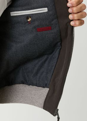 Brunello Cucinelli Dark Brown Coat - 7
