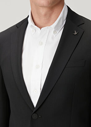 Beymen Club Black Wool Thin Classic Suit - 4