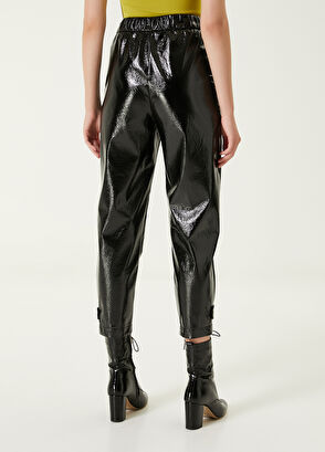 Beymen Club Siyah Rugan Jogger Pantolon - 5