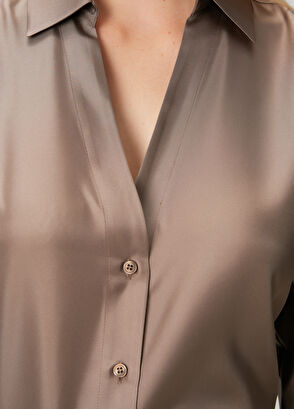 Beymen Club Vizon İpek Gömlek - 6