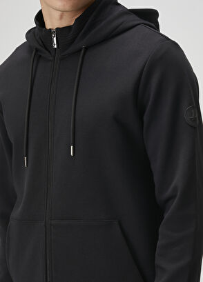 Beymen Club Siyah Kapüşonlu Sweatshirt - 6
