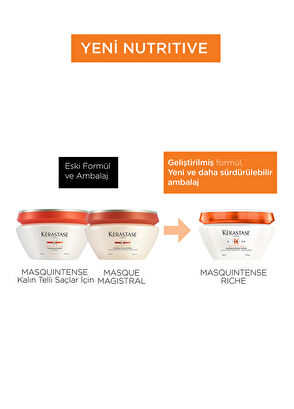 Kerastase Nutritive Masquintense Riche Derin Besleme Sağlayan Yoğun Saç Maskesi 200 ml - 4
