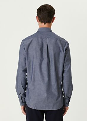 Beymen Club Comfort Fit Mavi Gömlek - 5