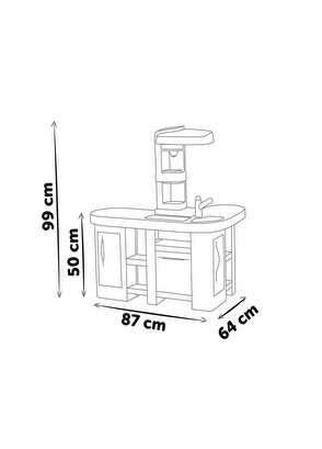 Smoby Tefal Studio XL Bubble Oyuncak Mutfak Seti - 5