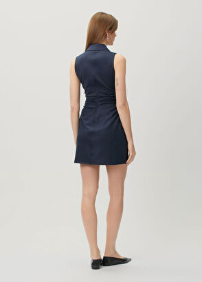 Michael Michael Kors Navy Blue Mini Dress - 4