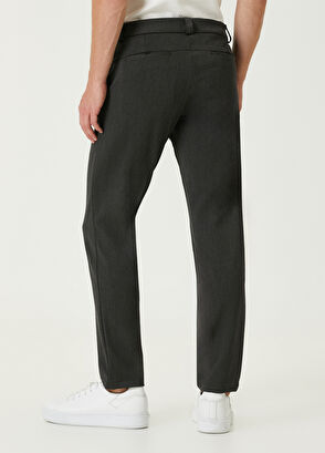 Beymen Club Slim Fit Dark Grey Pants - 3