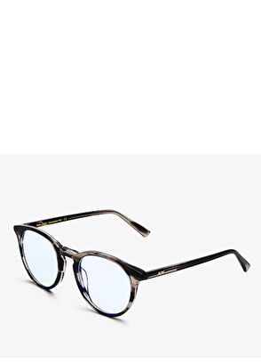 MessyWeekend Cophenagen New Depp Bio Acetate Grey Light Blue Unisex Sunglasses - 3