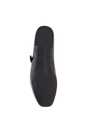 Beymen Club Mary Jane Black Buckle Leather Ballet Flats - 6