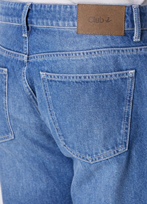 Beymen Club Loose Fit Light Blue Mid-Wash Jeans - 6