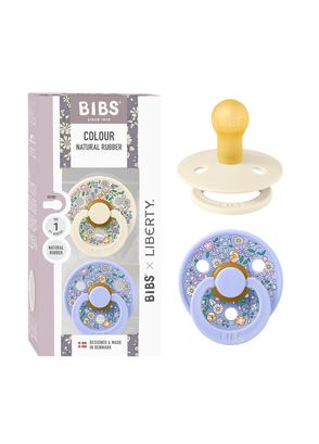 Bibs X Liberty Colour Chloe Meadow Ivory Kauçuk 2'li Emzik - 4