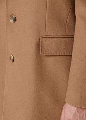 Beymen Club Kamel Yün Kaşe Palto - 8