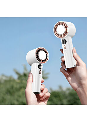 Wiwu Wi-FS016 Cooler Hand Fan with Digital Led Indicator - 7