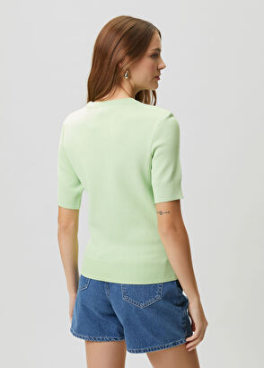 Beymen Club Blue Piqué Textured Sweater - 4