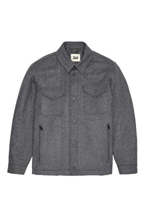 Beymen Club Grey Wool Outer Shirt - 10