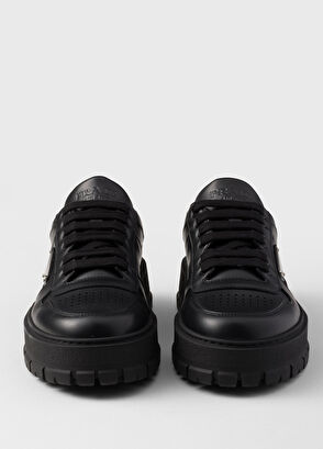 Prada Leather Black Men's Sneakers - 5