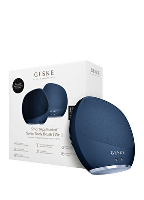 Geske Sonic Lacivert 7'si 1 Arada Vücut Fırçası ve Yoğun Eksfoliyatör Cilt Temizleme Cihazı - 5