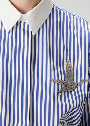Beymen Club Blue And White Striped Shirt - 6