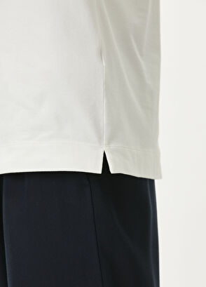 Beymen Club Beyaz Comfort Fit Polo Pike T-shirt - 6