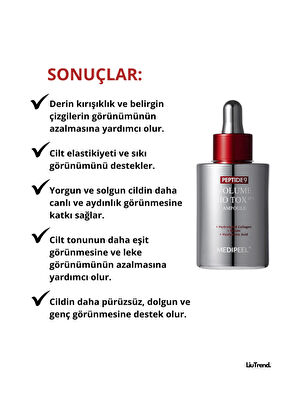 MEDIPEEL Peptide 9 Volume Bio Tox Ampoule Pro Volufiline and Peptide Containing Moisturizing Skin Care Ampoule M0067 100 ml - 4