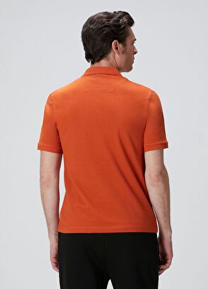 Network N-Tech Turuncu Polo Yaka T-shirt - 5
